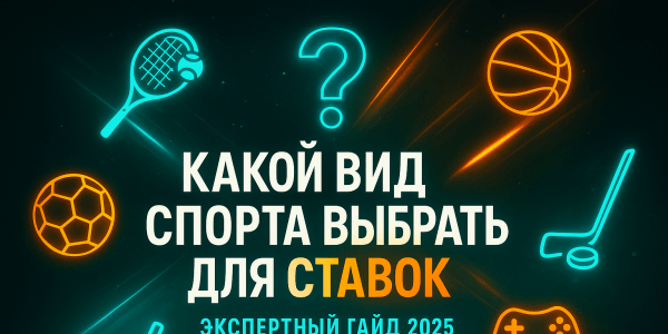 Какой вид спорта выбрать для ставок в 2025 году: экспертный гайд с примерами